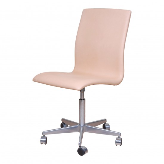 Arne Jacobsen Oxford office chair with natural leather CPH Classic